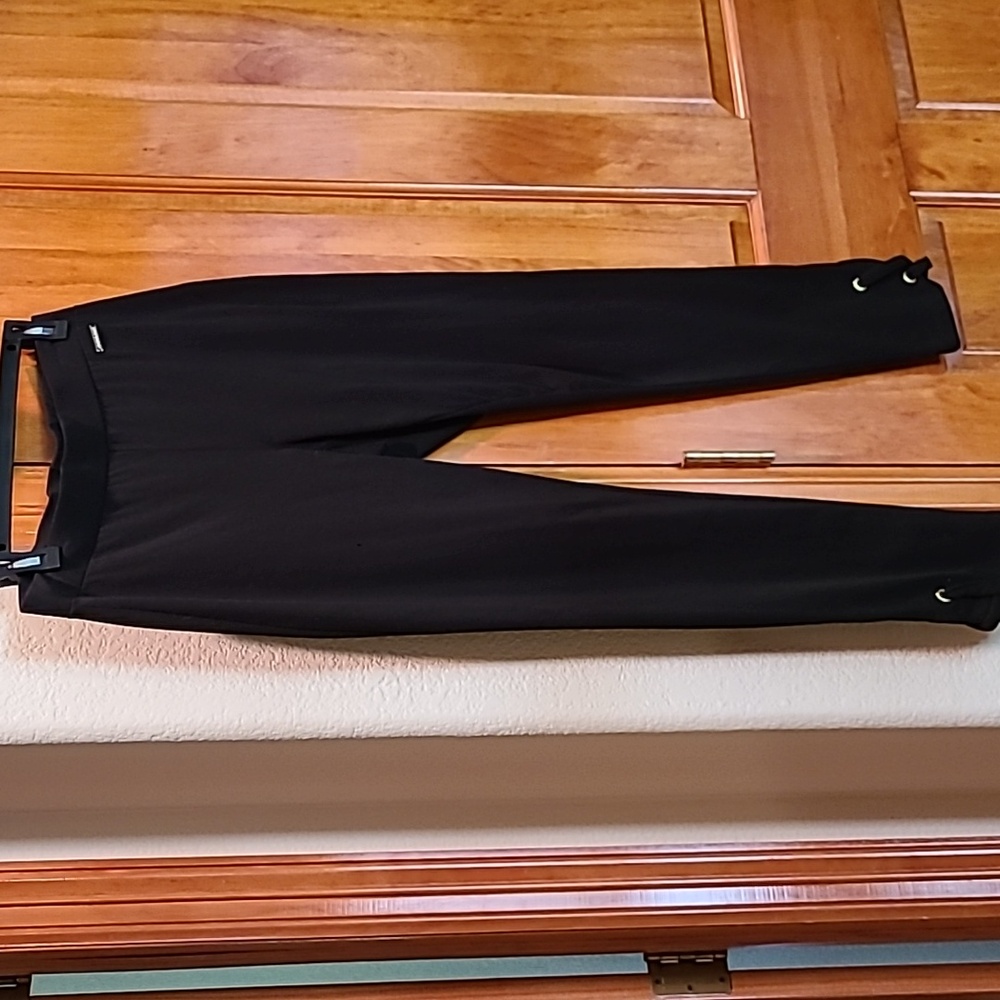 WOMAN'S BLACK MICHAEL MICHAEL KORS LEGGINGS/YOGA PANTS SIZE M